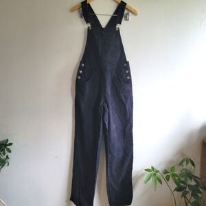Brandy Melville/John Galt, Black Denim Overalls, Size‎ Small